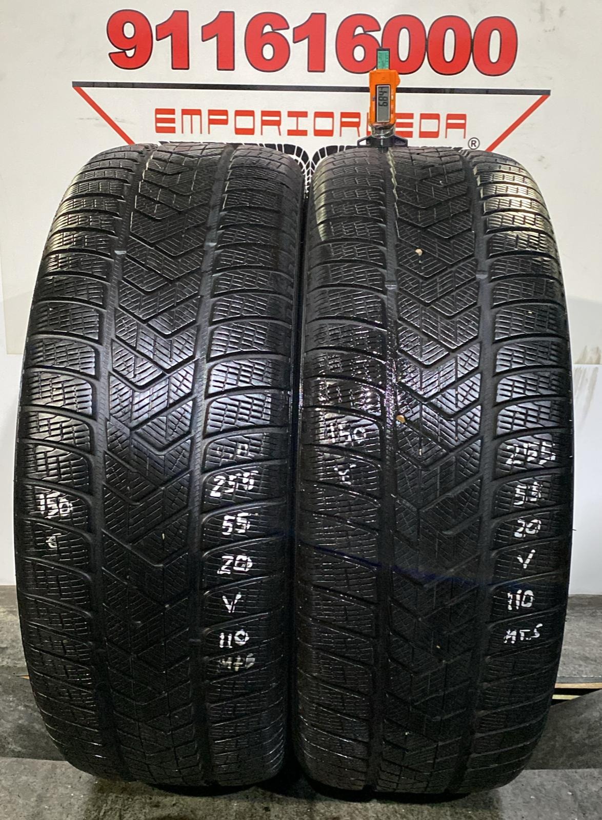 PIRELLI SCORPION WINTER USADO M+S 255/55 R20 110 V